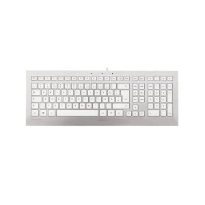 Image of Cherry Srait 3.0 keyboard USB QWERTY UK English Silver White
