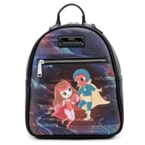 Image of Loungefly Marvel Wanda Vision Chibi Mini Backpack