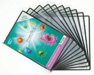 Image of Tarifold Sterifold A4 Black Pivoting Pockets