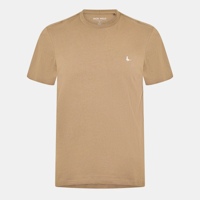 Image of Jack Wills Sandleford T-Shirt Mens Fawn male S