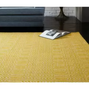 Image of Asiatic - Sloan Mustard 120cm x 170cm Rectangle - Yellow