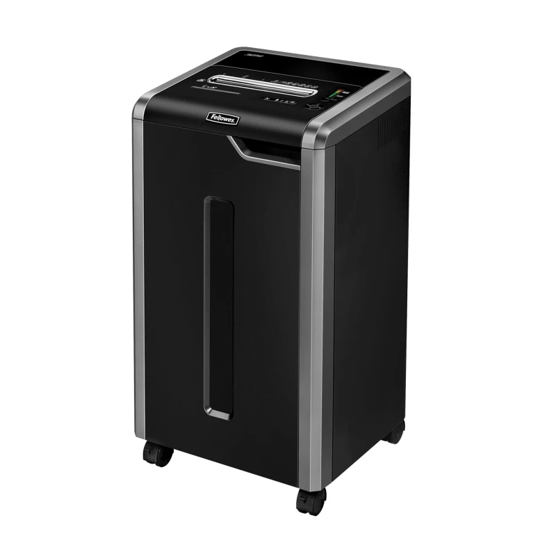 Image of Fellowes Fellowes Paper Shredder 325Ci 24 Sheet Cross Cut Shredder with 83 Litre Bin High Security P4 4632001