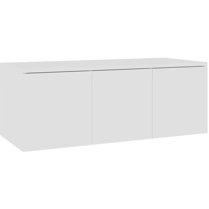 Image of VIDAXL TV Cabinet White 80x34x30cm Engineered Wood Vidaxl 801859