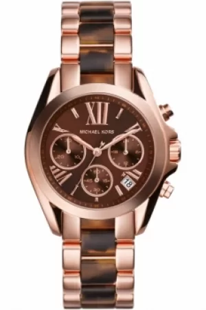 Image of Ladies Michael Kors Bradshaw Chronograph Watch MK5944