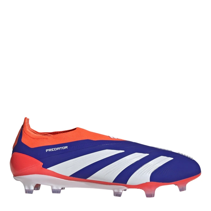 Image of adidas Unisex Kids Predator Elite Football Boots Blue/Wht/Red unisex 5 (38)