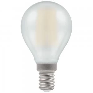Image of Crompton LED Round SES E14 Filament Pearl 4W - Warm White