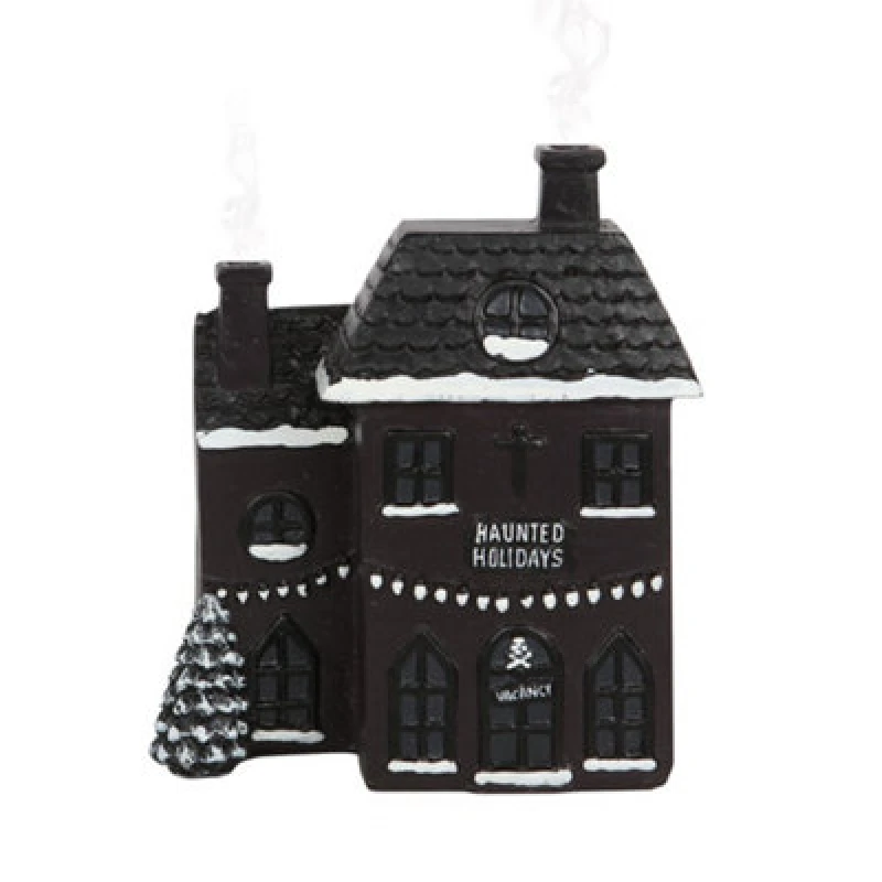 Image of Something Different Something Different Merry Cryptmas Incense Cone Holder in Black One Size Unisex 5063300856369