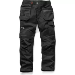 Image of Scruffs Trade Flex Work Trousers Black 40" 31"