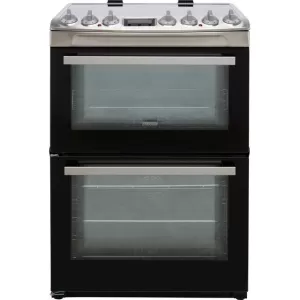 Image of Zanussi ZCV69360XA Double Oven Electric Cooker