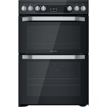 Image of Hotpoint HDM67V9HCB Double Oven Electric Cooker