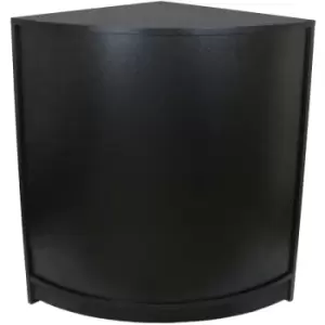 Image of MonsterShop CM60 Corner Shop Counter Retail Showcase Display - Black