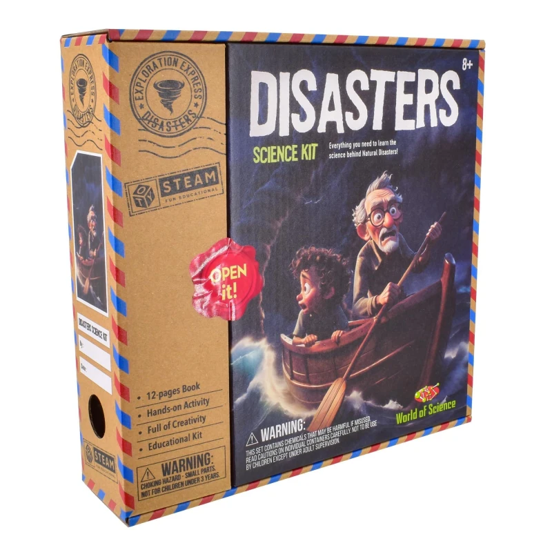 Image of Kandytoys Kids Natural Disaster Science Kit Multi Colour unisex One Size