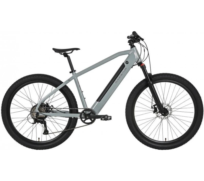 Image of Claud Butler Claud Butler Ridge 1.0 Electric Mountain Bike Electric Full Suspension Mountain Bikes Medium Primer Grey 40534690130