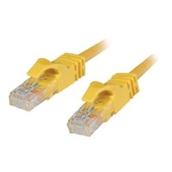Image of C2G 1m Cat6 550 MHz Snagless Patch Cable - Yellow