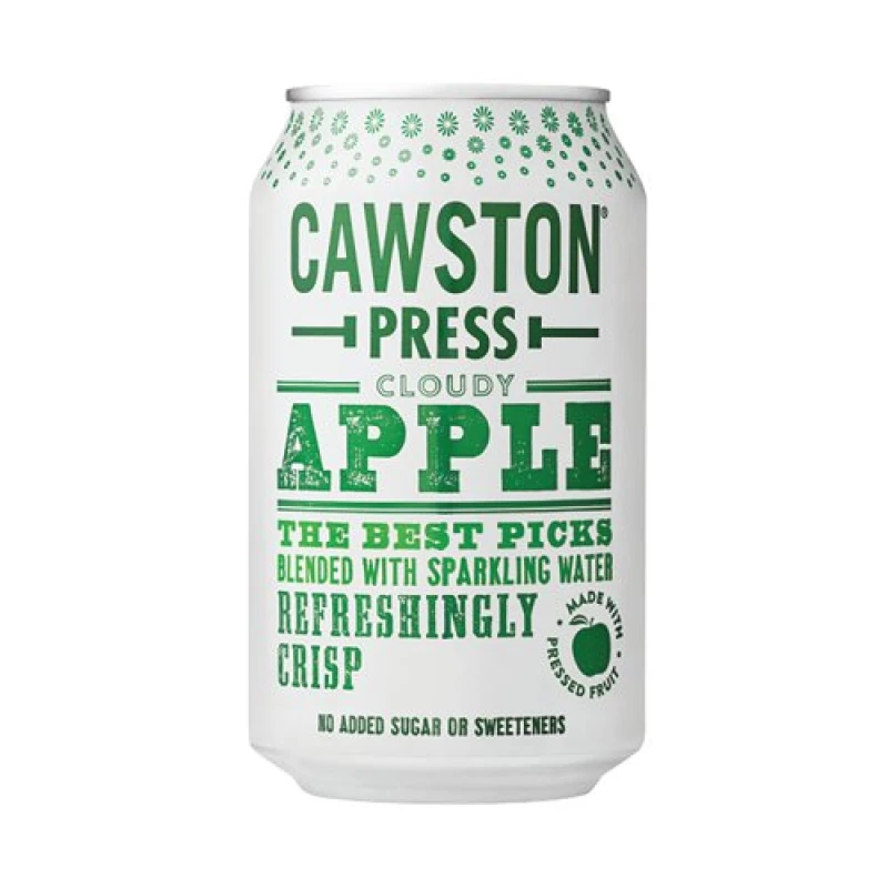 Image of Cawston Press Apple Fizzy Drink 330ml (24 Pack) CANS101
