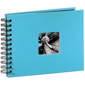 Image of Hama Fine Art Spiral Bound Album 24x17cm 50 Black pages (Turquoise)