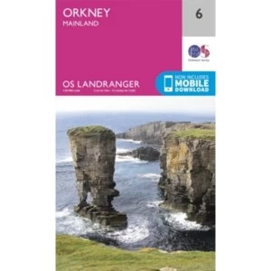 Image of Orkney - Mainland by Ordnance Survey (Sheet map, folded, 2016)