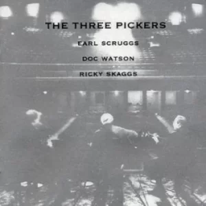 Image of The Three Pickers by Earl Scruggs, Doc Watson and Ricky Scaggs CD Album