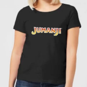 Image of Jumanji Logo Womens T-Shirt - Black - S