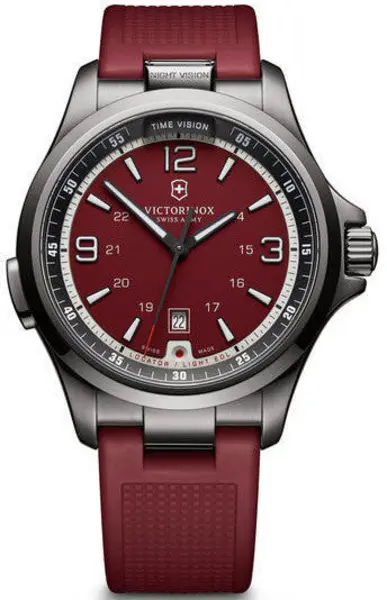 Image of Victorinox Swiss Army Watch Night Vision - Red VSA-177