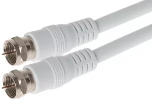 Image of Maplin F Type Male to F Type Male Satellite Aerial Coaxial Cable 3m