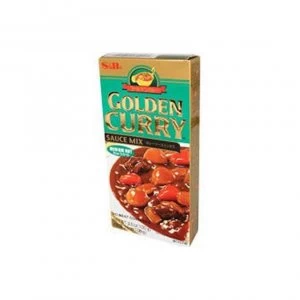 Image of S & B 316921 3.2 oz Sauce Mix Medhot Golden Curry - Pack of 12