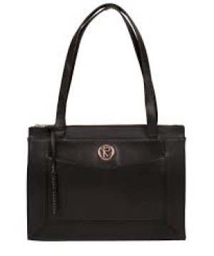 Image of Pure Luxuries London Black 'Zoffany' Leather Handbag