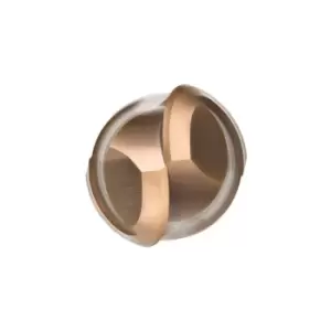 Image of S533 8.00MM Carbide 2 Flute Extra Long Reach Ball Nosed Slot Drill - TiSiN Coated