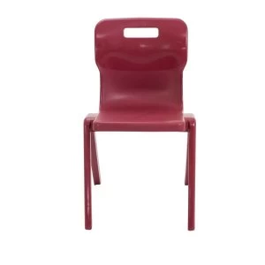 Image of TC Office Titan One Piece Chair Size 6, Burgundy