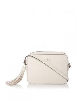 Image of Kate Spade New York Kingston drive arla crossbody tassle Neutral