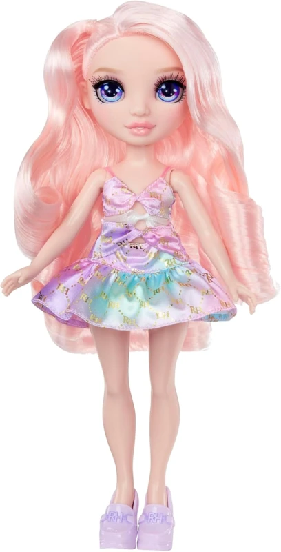Image of Rainbow High My Fashion Style Doll - Bella - 28cm Pink Fashion Doll with Statement Outfit and Stylish Handbag Play Posable Collectable For Childre