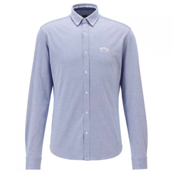 Image of Hugo Boss Biado R Oxford Shirt Light Blue Size XL Men