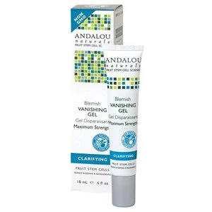Image of Andalou Naturals Clearskin Blemish Vanishing Gel Maximum Strength 18ml