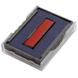 Image of Trodat T6/4750 Replacement Ink Pad Blue Red Pack of - Compatible with 4750