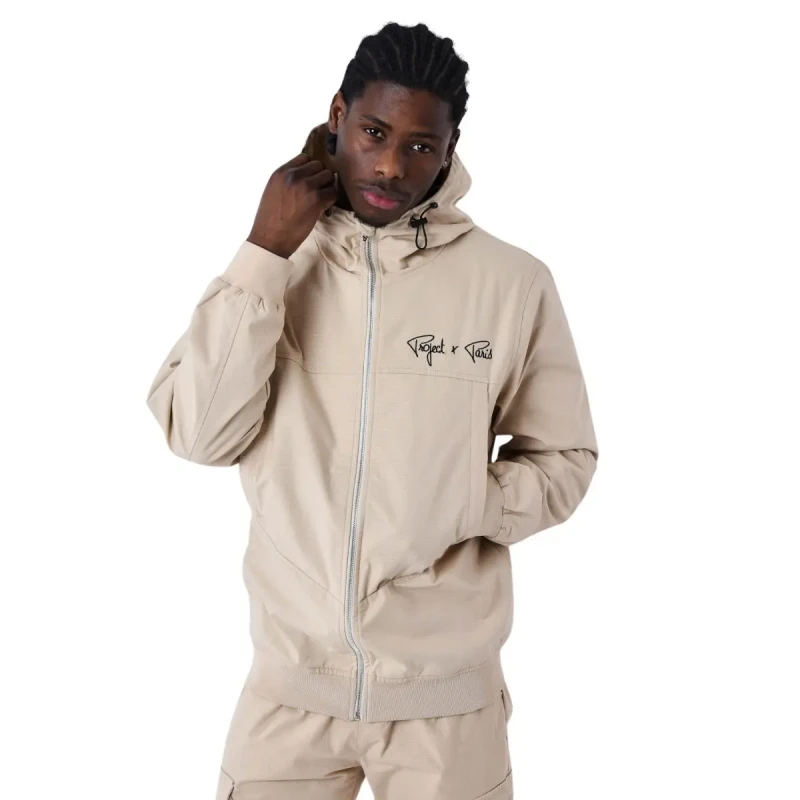 Image of Project X Paris Hooded jacket Project X Paris Blanc Male XL