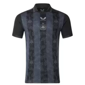 Image of Castore Newcastle United Fourth Shirt 2022 2023 Juniors - Black