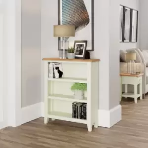 Image of Kettle Interiors Two Tone Oak & White Bookcase