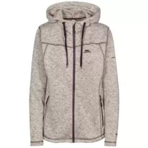 Image of Trespass Womens/Ladies Odelia Fleece Jacket (XXS) (Fawn Marl)