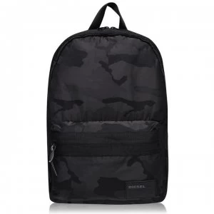 Image of Diesel Logo Backpack - Black T8013