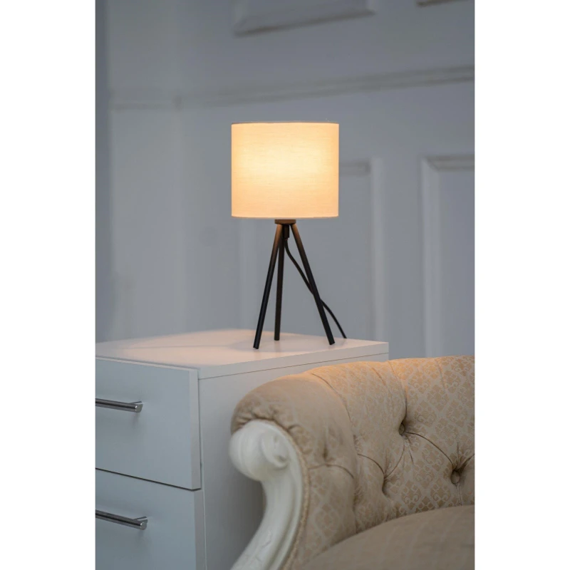 Image of K Living Small Tripod Table Lamp Cream unisex One Size