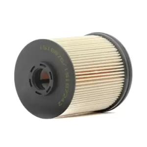 Image of RIDEX Fuel Filter OPEL,VAUXHALL 9F0286 22937279,23304096,23456595 23459023,23304095