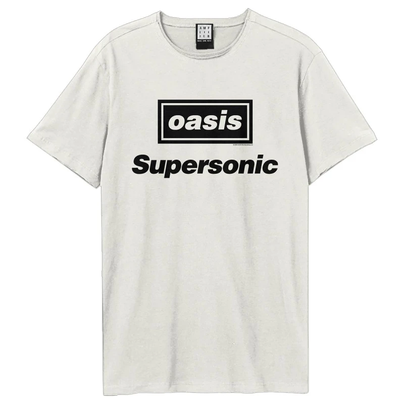Image of Amplified Amplified Men Supersonic Oasis T-Shirt in White Size: X-Small White XS Male 5063652563199