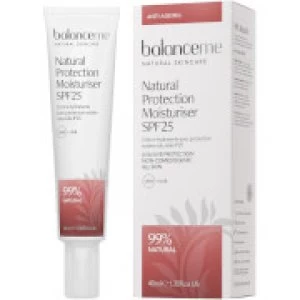 Image of Balance Me Natural Protection Daily Moisturiser SPF 25 40ml