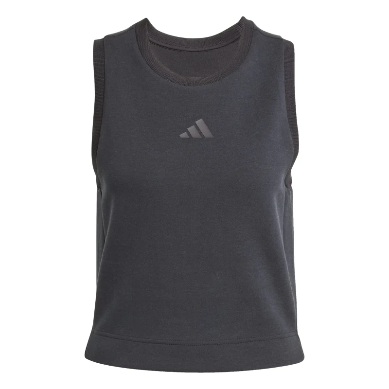 Image of Adidas Womens tank top adidas Soft lux Noir Female S