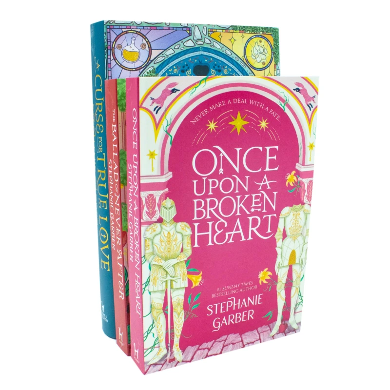 Image of Once Upon A Broken Heart Series 3 Book Set By Stephanie Garber Stephanie Garber Books