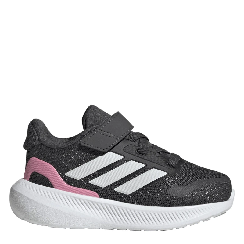 Image of adidas Runfalcon 5 Trainers Infants Grey/Pink female C4 (20)
