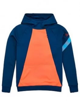 Image of Nike Junior Academy Overhead Hoodie - Blue