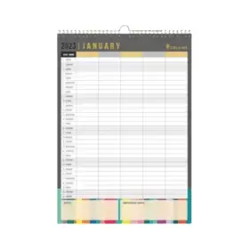 Image of Collins Edge Family Month To View 2023 Wall Calendar EDFC135-23