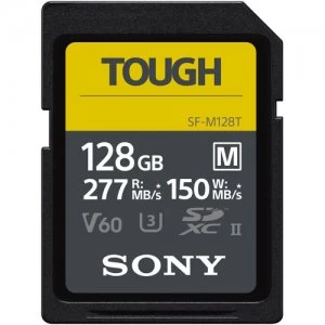 Image of Sony 128GB SF-M Tough Series UHS-II SDXC Memory Card