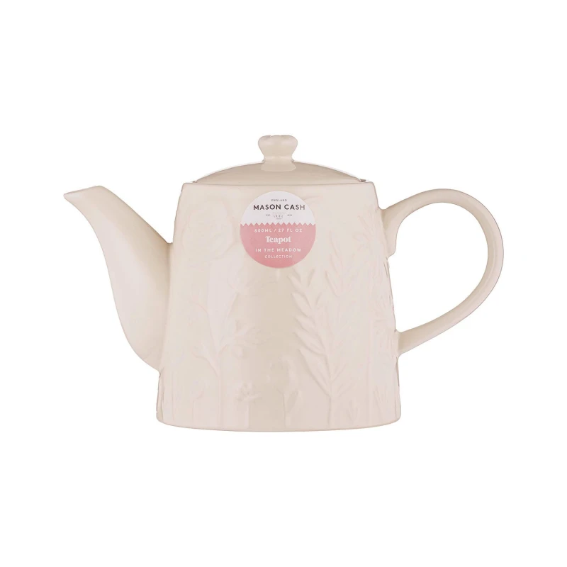 Image of Mason Cash In The Meadow Teapot, Cream